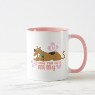 Scooby-Doo "Love You With All My Heart" Mug