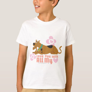 Scooby-Doo "Love You With All My Heart" T-Shirt