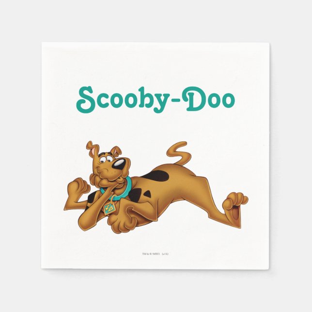 Scooby-Doo Lying Down Napkin (Front)