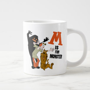 Scooby-Doo   M is for Monster Large Coffee Mug