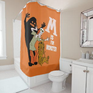 Scooby-Doo   M is for Monster Shower Curtain