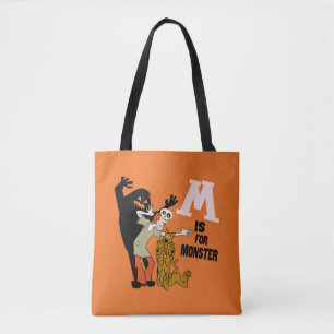 Scooby-Doo   M is for Monster Tote Bag