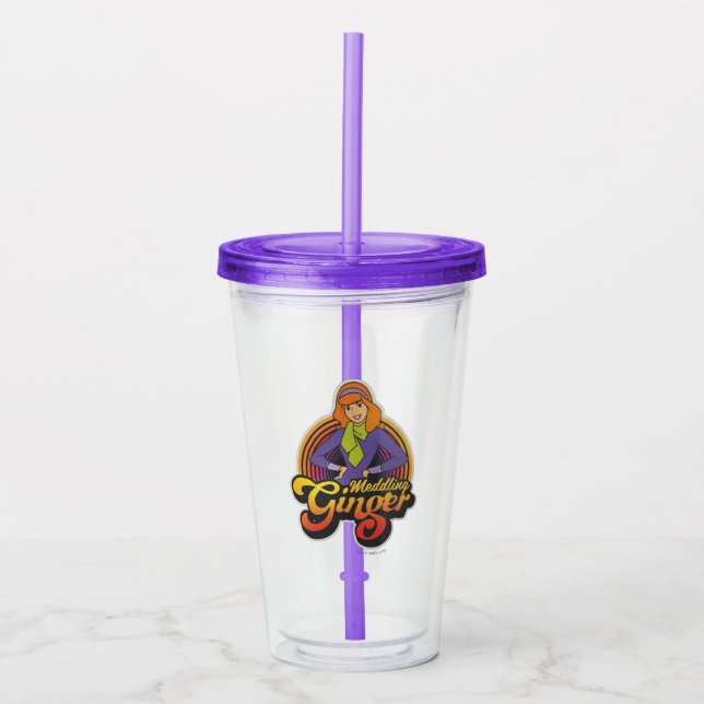 Scooby-Doo | "Meddling Ginger" Daphne Acrylic Tumbler (Front)