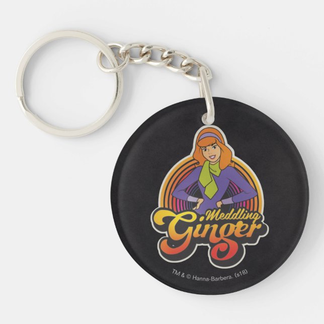 Scooby-Doo | "Meddling Ginger" Daphne Key Ring (Front)