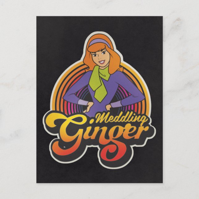 Scooby-Doo | "Meddling Ginger" Daphne Postcard (Front)