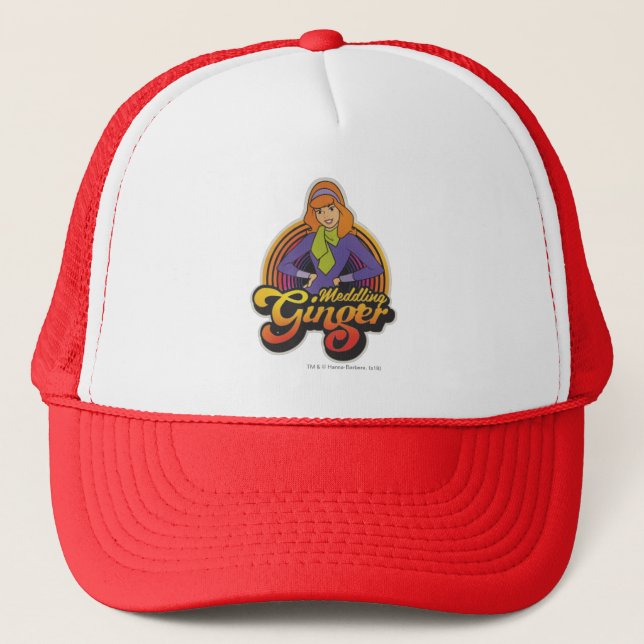 Scooby-Doo | "Meddling Ginger" Daphne Trucker Hat (Front)