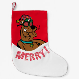 Scooby-Doo Merry Laughter Small Christmas Stocking