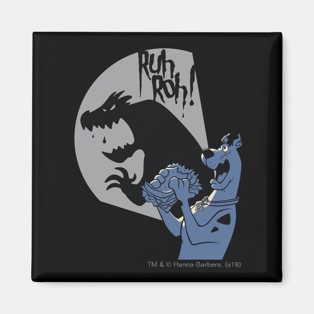 Scooby-Doo Midnight Snack "Ruh Roh!" Magnet (Front)