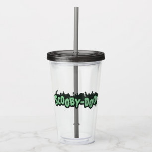 Scooby-Doo! Monster Silhouette Logo Acrylic Tumbler