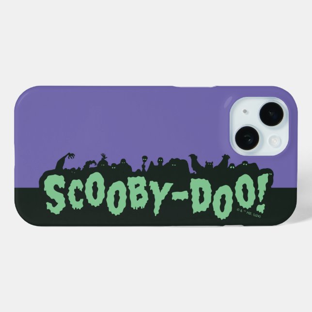 Scooby-Doo! Monster Silhouette Logo Case-Mate iPhone Case (Back (Horizontal))