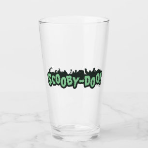 Scooby-Doo! Monster Silhouette Logo Glass