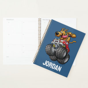 Scooby-Doo Monster Truck   Add Your Name Planner