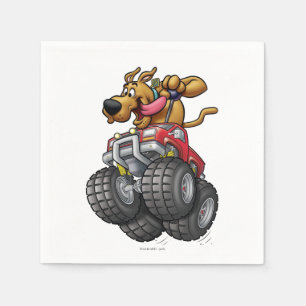 Scooby Doo-Monster Truck Napkin