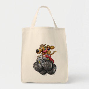Scooby Doo-Monster Truck Tote Bag