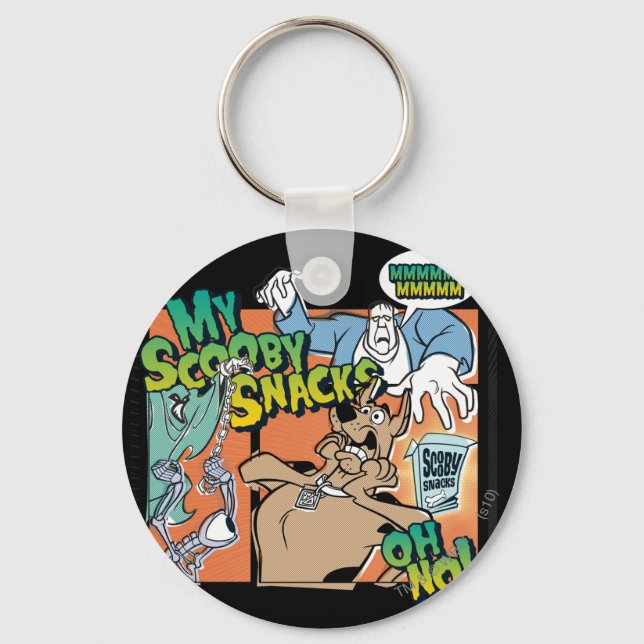 Scooby-Doo "My Scooby Snacks" Key Ring (Front)