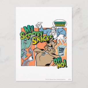 Scooby-Doo "My Scooby Snacks" Postcard