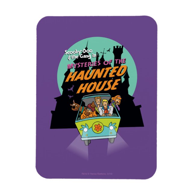 Scooby-Doo "Mysteries Of The Haunted House" Magnet (Vertical)