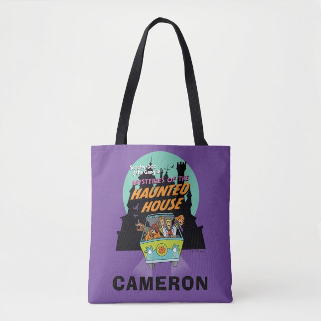 Scooby-Doo "Mysteries Of The Haunted House" Tote Bag (Front)