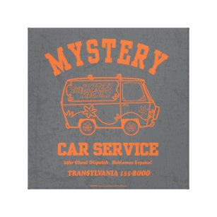 Scooby-Doo "Mystery Car Service" Graphic Canvas Print