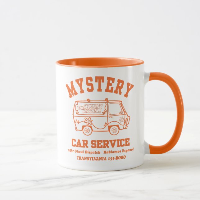 Scooby-Doo "Mystery Car Service" Graphic Mug (Right)