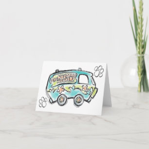 Scooby-Doo   Mystery Machine Sketch Note Card
