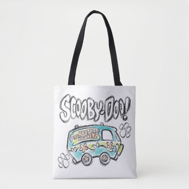 Scooby-Doo | Mystery Machine Sketch Tote Bag (Front)
