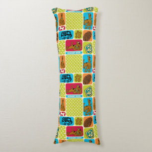 Scooby-Doo Mystery Pattern Body Cushion