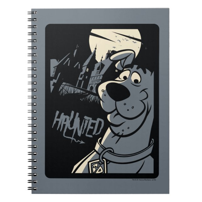 Scooby-Doo Noir Haunted Mansion Graphic Notebook (Front)