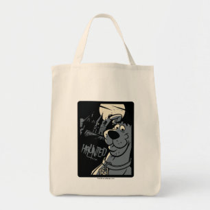 Scooby-Doo Noir Haunted Mansion Graphic Tote Bag