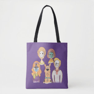 Scooby-Doo   Our Halloween Masks Tote Bag