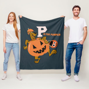 Scooby-Doo   P is for Pumpkin Fleece Blanket