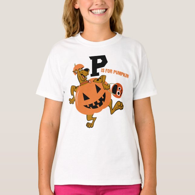 Scooby-Doo | P is for Pumpkin T-Shirt (Front)