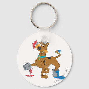 Scooby-Doo Paints Key Ring