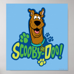 Scooby-Doo Paw Print Character Badge