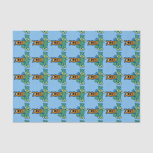 Scooby-Doo Paw Print Character Badge Tissue Paper