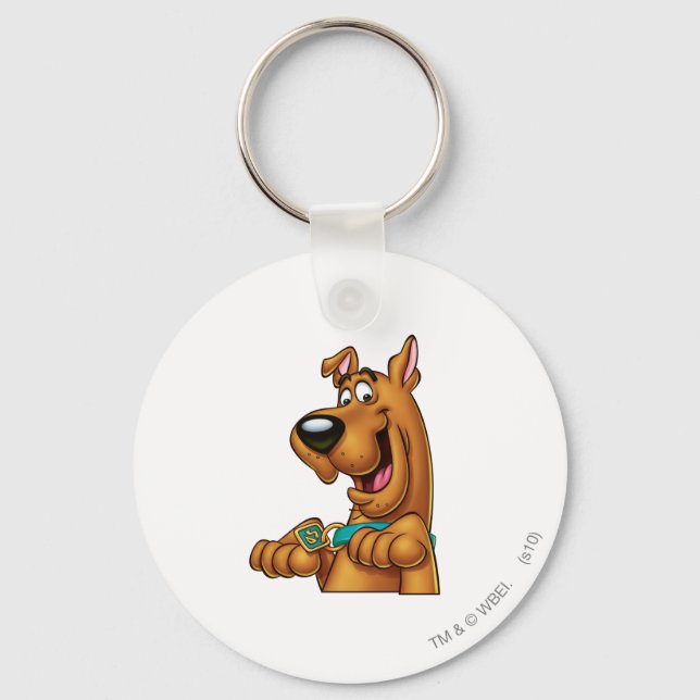 Scooby-Doo Paws Up Key Ring (Front)