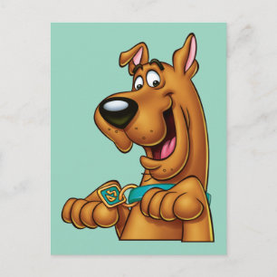 Scooby-Doo Paws Up Postcard