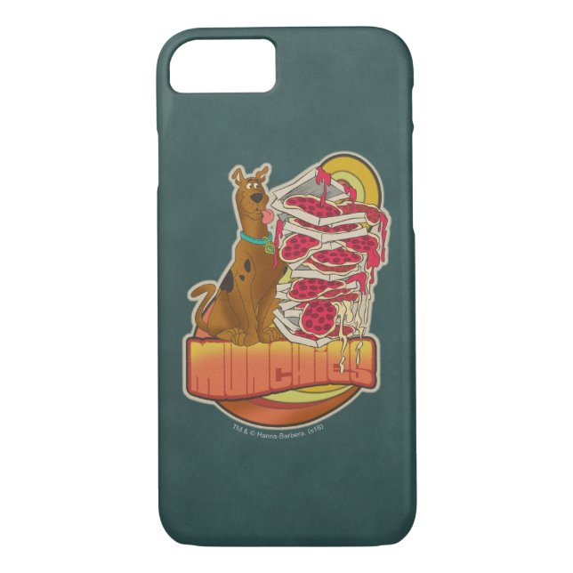Scooby-Doo | Pile of Pizza "Munchies" Graphic Case-Mate iPhone Case (Back)