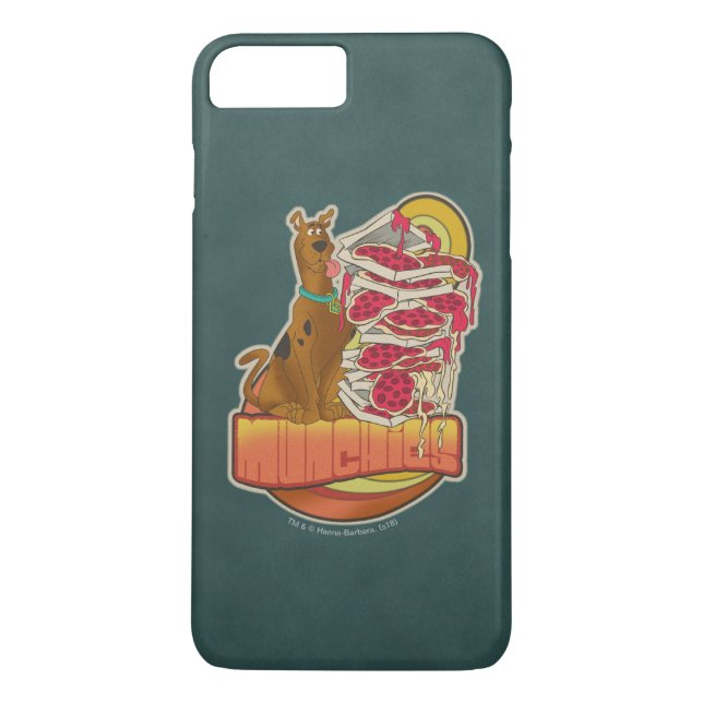 Scooby-Doo | Pile of Pizza "Munchies" Graphic Case-Mate iPhone Case (Back)