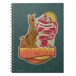 Scooby-Doo   Pile of Pizza "Munchies" Graphic Notebook