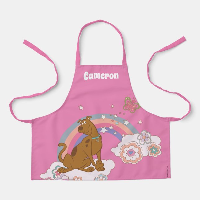 Scooby-Doo Rainbow Butterfly Apron (Front)