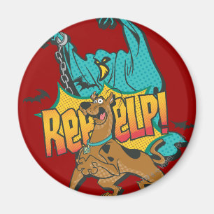 Scooby Doo "Reeeelp!" Magnet