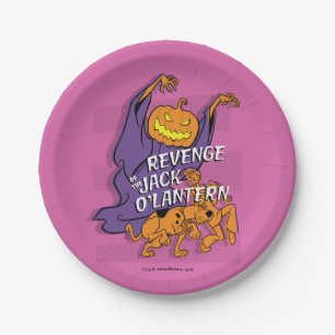 Scooby-Doo   Revenge of the Jack O' Lantern Paper Plate