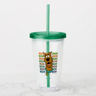 Scooby-Doo Ruh Roh Acrylic Tumbler