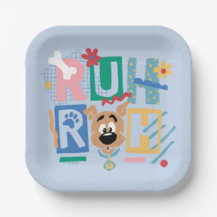 Scooby-Doo   Ruh Roh Baby Scooby-Doo Paper Plate