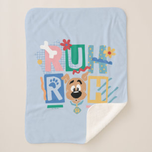 Scooby-Doo   Ruh Roh Baby Scooby-Doo Sherpa Blanket