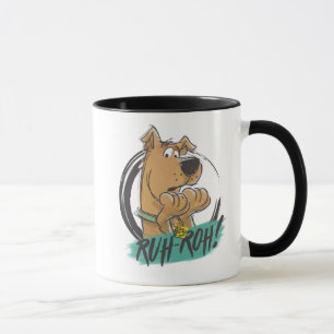 Scooby-Doo "Ruh Roh!" Marker Sketch Mug
