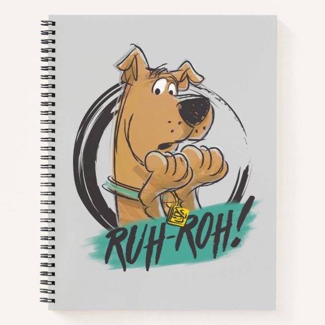 Scooby-Doo "Ruh Roh!" Marker Sketch Notebook (Front)