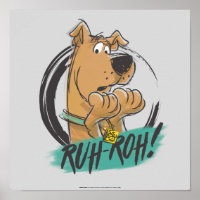 Scooby-Doo "Ruh Roh!" Marker Sketch
