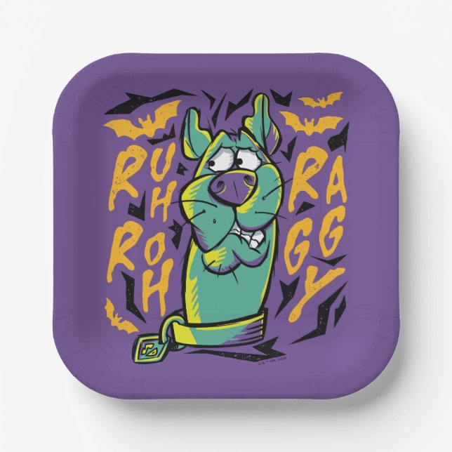 Scooby-Doo | Ruh Roh Raggy Paper Plate (Front)